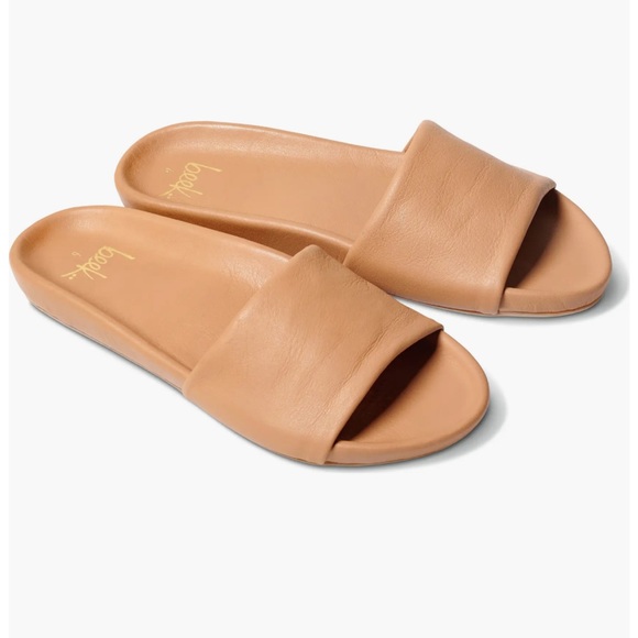Beek.. Gallito Leather Slide Sandal NWOB size 8 - Picture 1 of 7